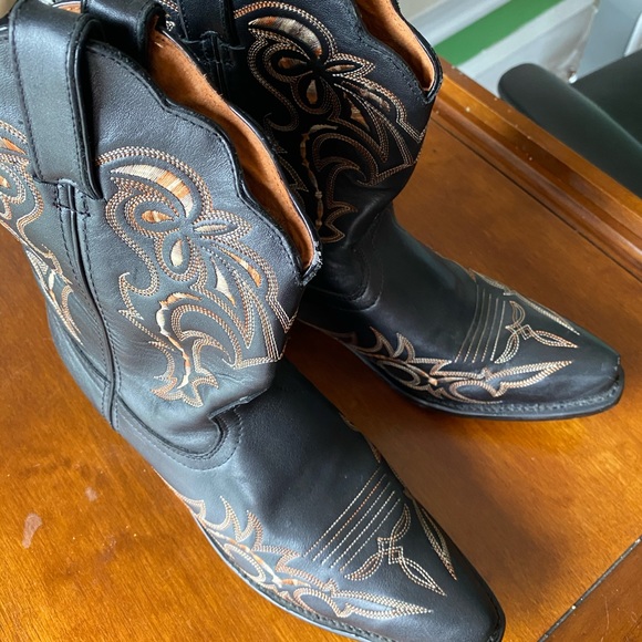 Authentic genuine leather cowgirl boots - Picture 10 of 12